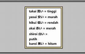 Menukar Bahasa Jepang